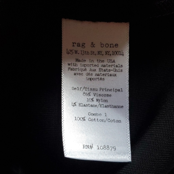 Rag and Bone Maria Removable Collar dress size 00 - Picture 8 of 8